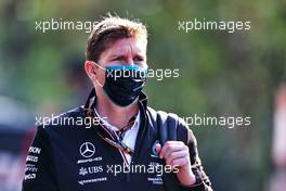 James Vowles (GBR) Mercedes AMG F1 Chief Strategist. 16.04.2021. Formula 1 World Championship, Rd 2, Emilia Romagna Grand Prix, Imola, Italy, Practice Day.