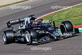 Yuki Tsunoda (JPN) AlphaTauri AT02. 16.04.2021. Formula 1 World Championship, Rd 2, Emilia Romagna Grand Prix, Imola, Italy, Practice Day.
