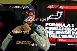 Esteban Ocon (FRA) Alpine F1 Team. 16.04.2021. Formula 1 World Championship, Rd 2, Emilia Romagna Grand Prix, Imola, Italy, Practice Day.