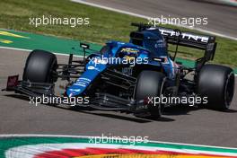 Fernando Alonso (ESP), Alpine F1 Team  16.04.2021. Formula 1 World Championship, Rd 2, Emilia Romagna Grand Prix, Imola, Italy, Practice Day.