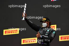 2nd place Lewis Hamilton (GBR) Mercedes AMG F1. 18.04.2021. Formula 1 World Championship, Rd 2, Emilia Romagna Grand Prix, Imola, Italy, Race Day.