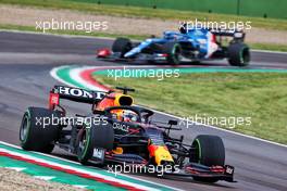 Max Verstappen (NLD) Red Bull Racing RB16B. 18.04.2021. Formula 1 World Championship, Rd 2, Emilia Romagna Grand Prix, Imola, Italy, Race Day.