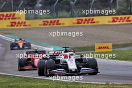 Nikita Mazepin (RUS) Haas F1 Team VF-21. 18.04.2021. Formula 1 World Championship, Rd 2, Emilia Romagna Grand Prix, Imola, Italy, Race Day.