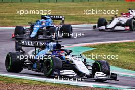George Russell (GBR) Williams Racing FW43B. 18.04.2021. Formula 1 World Championship, Rd 2, Emilia Romagna Grand Prix, Imola, Italy, Race Day.