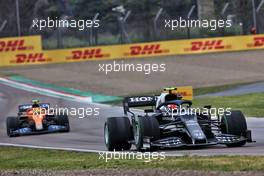 Pierre Gasly (FRA) AlphaTauri AT02. 18.04.2021. Formula 1 World Championship, Rd 2, Emilia Romagna Grand Prix, Imola, Italy, Race Day.