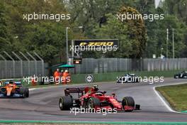 Carlos Sainz Jr (ESP) Ferrari SF-21. 18.04.2021. Formula 1 World Championship, Rd 2, Emilia Romagna Grand Prix, Imola, Italy, Race Day.