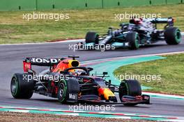 Max Verstappen (NLD) Red Bull Racing RB16B. 18.04.2021. Formula 1 World Championship, Rd 2, Emilia Romagna Grand Prix, Imola, Italy, Race Day.