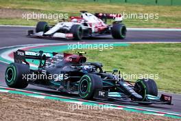Valtteri Bottas (FIN) Mercedes AMG F1 W12. 18.04.2021. Formula 1 World Championship, Rd 2, Emilia Romagna Grand Prix, Imola, Italy, Race Day.