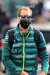 Sebastian Vettel (GER) Aston Martin F1 Team. 17.04.2021. Formula 1 World Championship, Rd 2, Emilia Romagna Grand Prix, Imola, Italy, Qualifying Day.