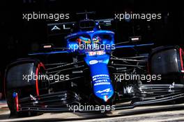 Fernando Alonso (ESP) Alpine F1 Team A521. 17.04.2021. Formula 1 World Championship, Rd 2, Emilia Romagna Grand Prix, Imola, Italy, Qualifying Day.