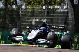 Nicholas Latifi (CDN) Williams Racing FW43B. 17.04.2021. Formula 1 World Championship, Rd 2, Emilia Romagna Grand Prix, Imola, Italy, Qualifying Day.