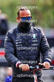 Lewis Hamilton (GBR) Mercedes AMG F1. 17.04.2021. Formula 1 World Championship, Rd 2, Emilia Romagna Grand Prix, Imola, Italy, Qualifying Day.
