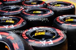 Alpine F1 Team - Pirelli tyres. 17.04.2021. Formula 1 World Championship, Rd 2, Emilia Romagna Grand Prix, Imola, Italy, Qualifying Day.