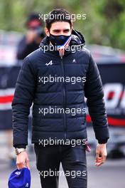 Esteban Ocon (FRA) Alpine F1 Team. 17.04.2021. Formula 1 World Championship, Rd 2, Emilia Romagna Grand Prix, Imola, Italy, Qualifying Day.