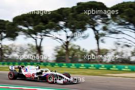Mick Schumacher (GER) Haas VF-21. 17.04.2021. Formula 1 World Championship, Rd 2, Emilia Romagna Grand Prix, Imola, Italy, Qualifying Day.
