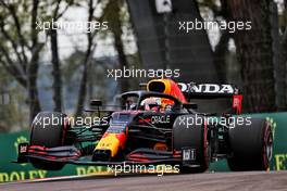 Max Verstappen (NLD) Red Bull Racing RB16B. 17.04.2021. Formula 1 World Championship, Rd 2, Emilia Romagna Grand Prix, Imola, Italy, Qualifying Day.