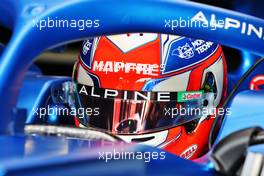 Esteban Ocon (FRA) Alpine F1 Team A521. 17.04.2021. Formula 1 World Championship, Rd 2, Emilia Romagna Grand Prix, Imola, Italy, Qualifying Day.