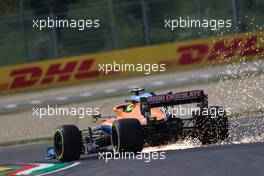 Lando Norris (GBR), McLaren F1 Team  17.04.2021. Formula 1 World Championship, Rd 2, Emilia Romagna Grand Prix, Imola, Italy, Qualifying Day.