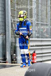 Lando Norris (GBR) McLaren in qualifying parc ferme. 17.04.2021. Formula 1 World Championship, Rd 2, Emilia Romagna Grand Prix, Imola, Italy, Qualifying Day.