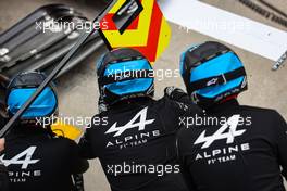 Alpine F1 Team  18.04.2021. Formula 1 World Championship, Rd 2, Emilia Romagna Grand Prix, Imola, Italy, Race Day.
