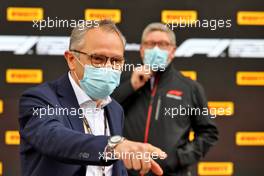 Stefano Domenicali (ITA) Formula One President and CEO. 18.04.2021. Formula 1 World Championship, Rd 2, Emilia Romagna Grand Prix, Imola, Italy, Race Day.