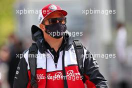 Kimi Raikkonen (FIN) Alfa Romeo Racing. 18.04.2021. Formula 1 World Championship, Rd 2, Emilia Romagna Grand Prix, Imola, Italy, Race Day.