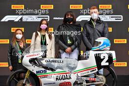 F1 pays tribute to two time 125cc World Champion and Moto GP Team Manager Fausto Gresini (ITA). 18.04.2021. Formula 1 World Championship, Rd 2, Emilia Romagna Grand Prix, Imola, Italy, Race Day.