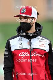 Antonio Giovinazzi (ITA), Alfa Romeo Racing  15.04.2021. Formula 1 World Championship, Rd 2, Emilia Romagna Grand Prix, Imola, Italy, Preparation Day.