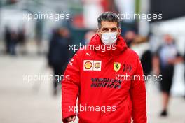 Claudio Albertini (ITA) Ferrari Head of Track Operations. 15.04.2021. Formula 1 World Championship, Rd 2, Emilia Romagna Grand Prix, Imola, Italy, Preparation Day.