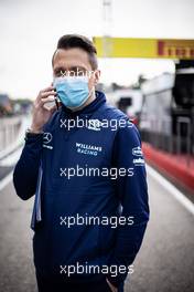 Gaetan Jego, Williams Racing Race Engineer. 15.04.2021. Formula 1 World Championship, Rd 2, Emilia Romagna Grand Prix, Imola, Italy, Preparation Day.