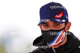 Esteban Ocon (FRA) Alpine F1 Team. 15.04.2021. Formula 1 World Championship, Rd 2, Emilia Romagna Grand Prix, Imola, Italy, Preparation Day.