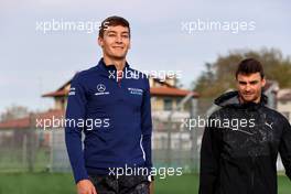 George Russell (GBR) Williams Racing, walking the circuit. 14.04.2021. Formula 1 World Championship, Rd 2, Emilia Romagna Grand Prix, Imola, Italy, Preparation Day.