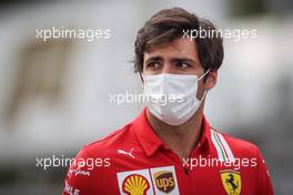 Carlos Sainz Jr (ESP), Scuderia Ferrari  10.09.2021. Formula 1 World Championship, Rd 14, Italian Grand Prix, Monza, Italy, Qualifying Day.