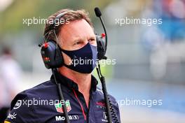 Christian Horner (GBR) Red Bull Racing Team Principal. 10.09.2021. Formula 1 World Championship, Rd 14, Italian Grand Prix, Monza, Italy, Qualifying Day.