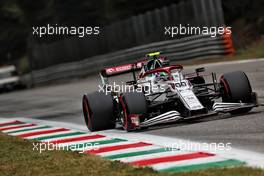 Antonio Giovinazzi (ITA) Alfa Romeo Racing C41. 10.09.2021. Formula 1 World Championship, Rd 14, Italian Grand Prix, Monza, Italy, Qualifying Day.