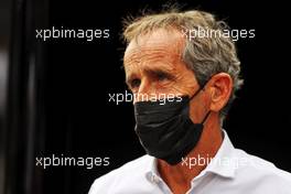 Alain Prost (FRA) Alpine F1 Team Non-Executive Director. 10.09.2021. Formula 1 World Championship, Rd 14, Italian Grand Prix, Monza, Italy, Qualifying Day.