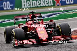 Charles Leclerc (MON) Ferrari SF-21. 10.09.2021. Formula 1 World Championship, Rd 14, Italian Grand Prix, Monza, Italy, Qualifying Day.