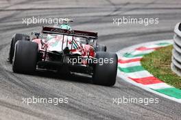 Antonio Giovinazzi (ITA) Alfa Romeo Racing C41. 10.09.2021. Formula 1 World Championship, Rd 14, Italian Grand Prix, Monza, Italy, Qualifying Day.