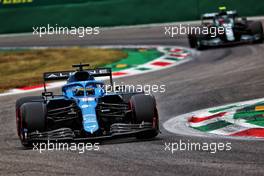 Fernando Alonso (ESP) Alpine F1 Team A521. 10.09.2021. Formula 1 World Championship, Rd 14, Italian Grand Prix, Monza, Italy, Qualifying Day.