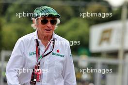 Jackie Stewart (GBR). 10.09.2021. Formula 1 World Championship, Rd 14, Italian Grand Prix, Monza, Italy, Practice Day.