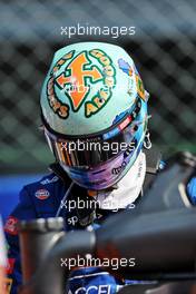 Daniel Ricciardo (AUS) McLaren on the grid. 12.09.2021. Formula 1 World Championship, Rd 14, Italian Grand Prix, Monza, Italy, Race Day.