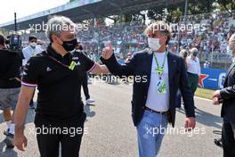 Luca de Meo (ITA) Groupe Renault Chief Executive Officer on the grid. 12.09.2021. Formula 1 World Championship, Rd 14, Italian Grand Prix, Monza, Italy, Race Day.