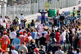 Race winner Daniel Ricciardo (AUS) McLaren MCL35M celebrates in parc ferme. 12.09.2021. Formula 1 World Championship, Rd 14, Italian Grand Prix, Monza, Italy, Race Day.