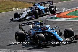 Esteban Ocon (FRA) Alpine F1 Team A521. 12.09.2021. Formula 1 World Championship, Rd 14, Italian Grand Prix, Monza, Italy, Race Day.