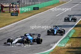 Nicholas Latifi (CDN) Williams Racing FW43B. 12.09.2021. Formula 1 World Championship, Rd 14, Italian Grand Prix, Monza, Italy, Race Day.