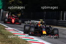 Sergio Perez (MEX) Red Bull Racing RB16B. 12.09.2021. Formula 1 World Championship, Rd 14, Italian Grand Prix, Monza, Italy, Race Day.