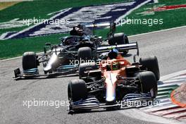 Lando Norris (GBR) McLaren MCL35M. 12.09.2021. Formula 1 World Championship, Rd 14, Italian Grand Prix, Monza, Italy, Race Day.