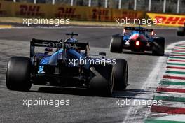 George Russell (GBR) Williams Racing FW43B. 12.09.2021. Formula 1 World Championship, Rd 14, Italian Grand Prix, Monza, Italy, Race Day.