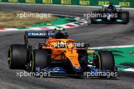 Lando Norris (GBR) McLaren MCL35M. 12.09.2021. Formula 1 World Championship, Rd 14, Italian Grand Prix, Monza, Italy, Race Day.