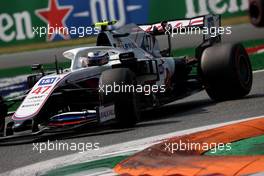 Mick Schumacher (GER) Haas VF-21. 11.09.2021. Formula 1 World Championship, Rd 14, Italian Grand Prix, Monza, Italy, Sprint Day.